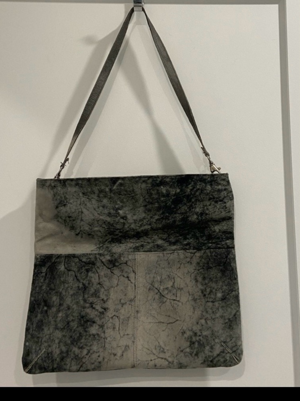 Rudsak Collection Faux Suede Bag Distressed Shoulder Bag